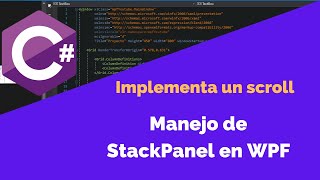 Curso WPF con C  6 StackPanel [upl. by Annoid]