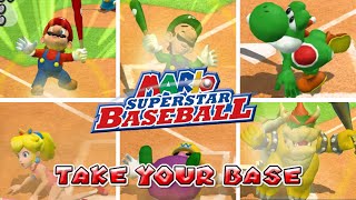 Mario Superstar Baseball  All Bean Ball Animations [upl. by Nnylkoorb]