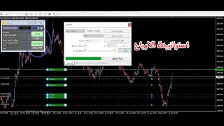 طريق الارباح فى الفوركس بكل بساطة تجربة لايف ونتيجة مبهرة استراتيجة Fibonacci with pivot [upl. by Harihat]