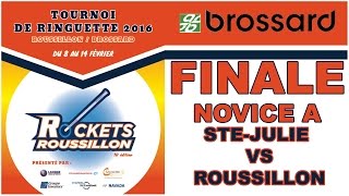 RINGUETTE  NOVICE A FINALE TOURNOI ROUSSILLON [upl. by Dewhirst]