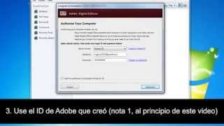 Autorización de Adobe Digital Editions [upl. by Prent]