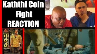 Kaththi Coin Fight Scene Reaction I Vijay I [upl. by Ahens]