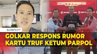 Tepis Isu Kartu Truf Ketum Parpol Golkar Dukung PrabowoGibran Atas Aspirasi Masyarakat [upl. by Iggie749]