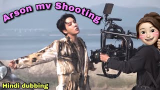 Jhope mv shooting VLOG  part1  Hindi dubbing [upl. by Aznola]