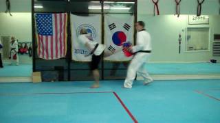 Taekwondo Advanced Sparring Techniques Vol 2 [upl. by Eadrahc]