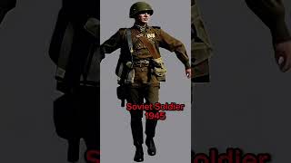 How change Soviet uniform in WW2 beggining war and victory [upl. by Dwinnell965]