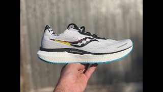 Saucony Triumph 19 Initial Review AB Test with T18 Compared to Ride 14 amp Endorphin Shift [upl. by Niatsirk]