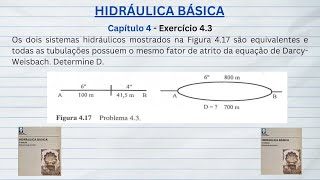 Hidráulica Básica Exercício 43 [upl. by Acissev]