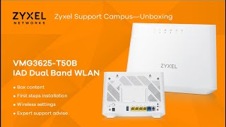 Zyxel VMG3625T50B Initial Setup amp Trouble Shooting [upl. by Eydie]