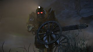 The Gatling Gun  Demonstration Fallout 4 Mods [upl. by Hars]