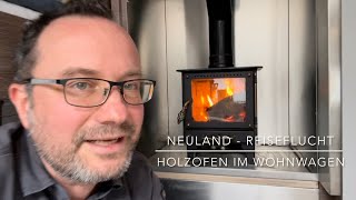 Holzofen im Camper geht das Tiny Stove nach 1Jahr Test neuLand Reiseflucht [upl. by Erda]