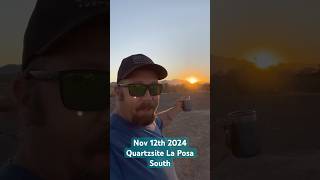 Quartzsite Morning Update  La Posa South 111224 [upl. by Anerec]