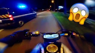 UN MOTARD DOUBLE LA GENDARMERIE À HAUTE VITESSE😱🚨 il a pris cher [upl. by Sybil]