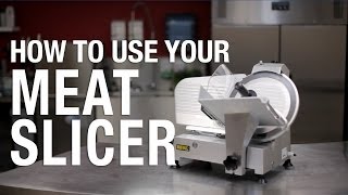 Buffalo How to use your Meat Slicer [upl. by Tiga631]