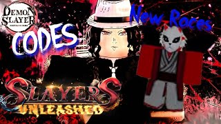 👻SHOWCASE✨GASTEI 2000 ROBUX PARA TESTAR ESSAS NOVAS RAÇAS NO SLAYERS UNLEASHED🍁 [upl. by Aicnetroh]