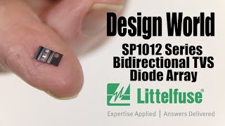 SP1012 Series Bidirectional TVS Diode Array [upl. by Shaina]