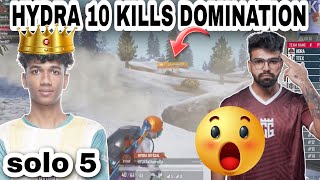 Hydra 10 Kills Domination 🐉  Hydra Vs Carnival  Hydra Duora Solo 5 Kills  Duora Vs Goblin [upl. by Yanrahs]