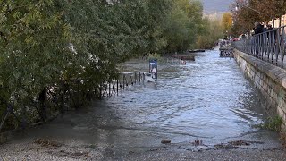 Crue de lIsère à Grenoble [upl. by Aidni]