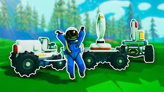 TRACTOR ADVENTURE  Astroneer Multiplayer Gameplay  10 Release [upl. by Anwahsiek]