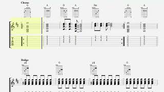 Mardy Bum By Arctic Monkeys  Guitar Play Along with TAB [upl. by Esir]