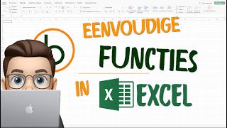 📊 Werken met eenvoudige functies in Excel SOM GEMIDDELDE MIN MAX AANTAL en VANDAAG uitgelegd [upl. by Einre847]