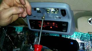 3rd gen 4runner Hilux surf altimeter compass install [upl. by Watson212]