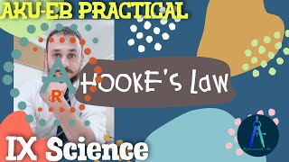 Hookes Law  Practical  AKUEB [upl. by Tiler]