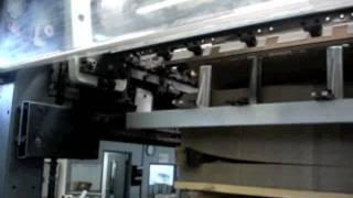 BOBST SP142E AUTOPLATEN DIECUTTER [upl. by Eirod797]