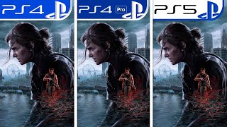 The Last of Us Part II  Original VS Remaster  PS4  PS4 Pro  PS5  Final Comparison [upl. by Kramer989]