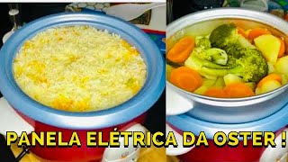 COMO USAR PANELA ELÉTRICA DE ARROZ PANELA DA OSTER [upl. by Tucker]