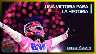 La PRIMERA VICTORIA de CHECO PÉREZ F1FD  La Mejor Narración GP de SAKHIR  PÉREZ MERECE QUEDARSE [upl. by Welford]