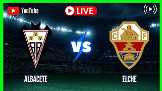 ALBACETE vs ELCHE LIVE LALIGA2 20232024 ROUND 14 SCOREBOARD [upl. by Rexfourd]