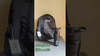 State Street  Welcome kit Finally got it Chennai [upl. by Maurise]