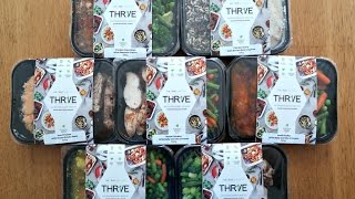 THR1VE Keto Meals Delivered Unboxing  AD [upl. by Naam]