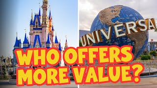 Disney vs Universal Who Offers More Value [upl. by Anneirda]