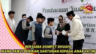 🔴 MOMENT IKANG FAWZI BERSAMA PUTRINYA BERIKAN SANTUNAN KEPADA RIBUAN ANAK YATIM [upl. by Connelley]