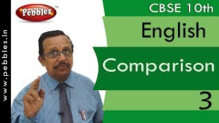 Comparison3  EnglishWork Book  CBSE Class 10 [upl. by Huntingdon]