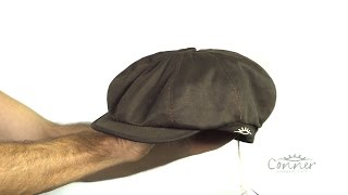 Brent Weathered Newsboy Cap SKU Y1302 [upl. by Ajup]