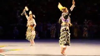 Tanski vs Acosia  Tonja Jo Hall Queen of Contemp  2016 Gathering of Nations PowWow [upl. by Amyas756]