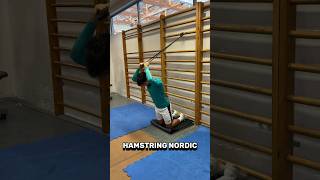 Hamstring nordic ejercicio excéntrico para futbolistas🏋🏽🚀 [upl. by Rosemary]