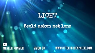 Licht  Beeld met lens – 3K  VMBO BasisKader  NaSk 34 [upl. by Keung997]