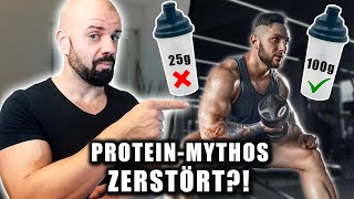 Studie zerstört ProteinMythos Je mehr Eiweiß pro Mahlzeit desto besser  Dr Malte Puchert [upl. by Serena]