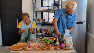 Preparando EL AGUACHILE MAS PICANTE ESTILO SINALOA Una Mezcla De Sabores  Doña Lupita [upl. by Ocire]