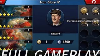 Iron Glory IV 4  5 Gameplay  World Conqueror 4  Domination [upl. by Mariken64]