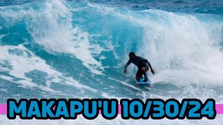 BODYBOARDING • Makapuu • 103024 [upl. by Anaxor]