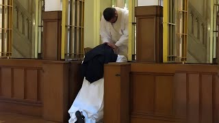 The camera recorded what this Priest does at night with the nun [upl. by Ahsaeyt]