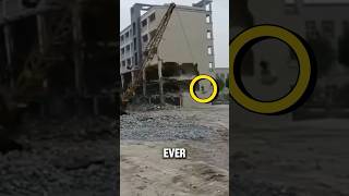 Demolishes Building with Wrecking Ball 💥 Shorts satisfying [upl. by Carrillo]