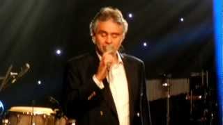 I FOUND MY LOVE IN PORTOFINO  Andrea Bocelli NYC 2013 [upl. by Marion]