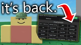 Roblox JJSploit New Exploit Is Back After Three Years Showcase [upl. by Coral]