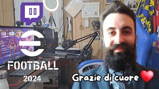 SMETTO di streammare su TWITCH Grazie per questi anni assieme  Vi spiego tutto  eFootball 2024 [upl. by Flori]